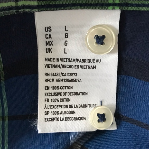 American Eagle Plaid Classic Fit Shirt (NWOT) - Picture 3 of 11